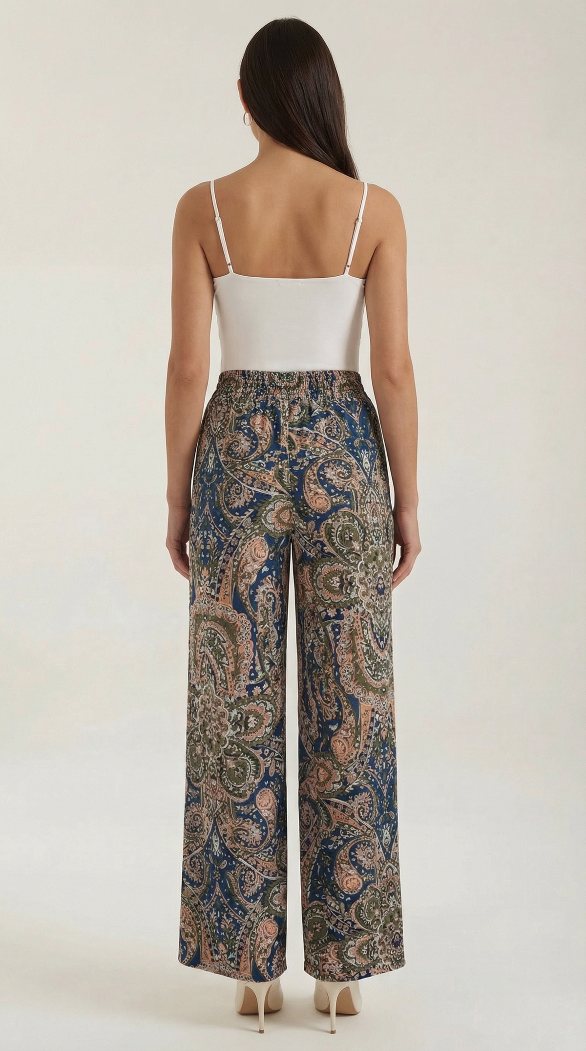PAMELA | PANTALONES CON ESTAMPADO PAISLEY