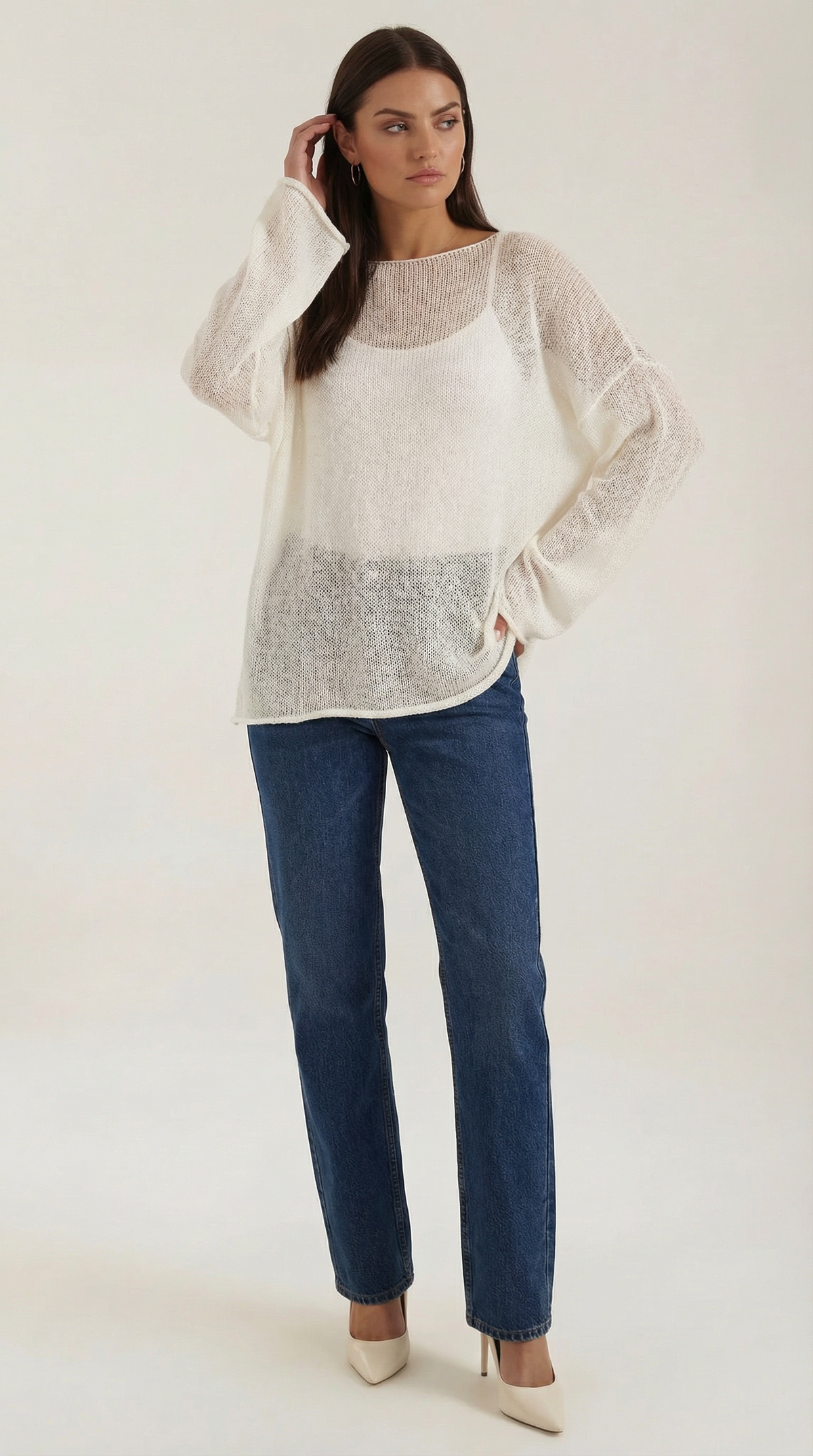 MARGAUX | SUÉTER OVERSIZE DE PUNTO