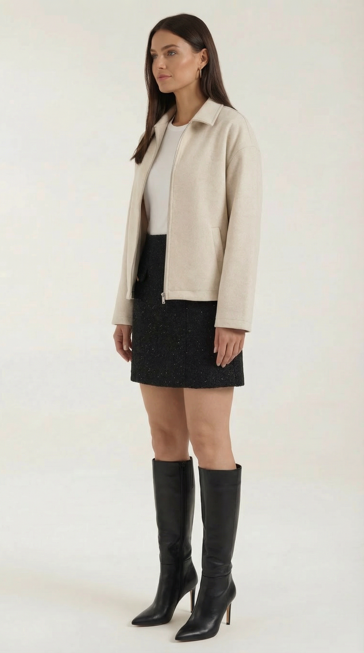 MIRIAM | CHAQUETA CON CIERRE DE CREMALLERA