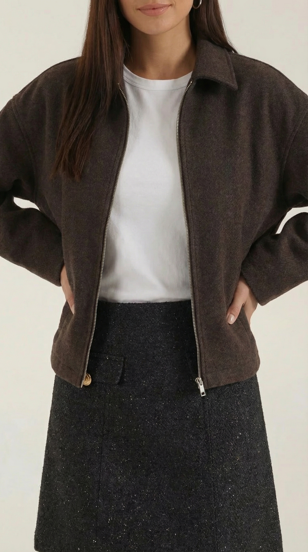 MIRIAM | CHAQUETA CON CIERRE DE CREMALLERA