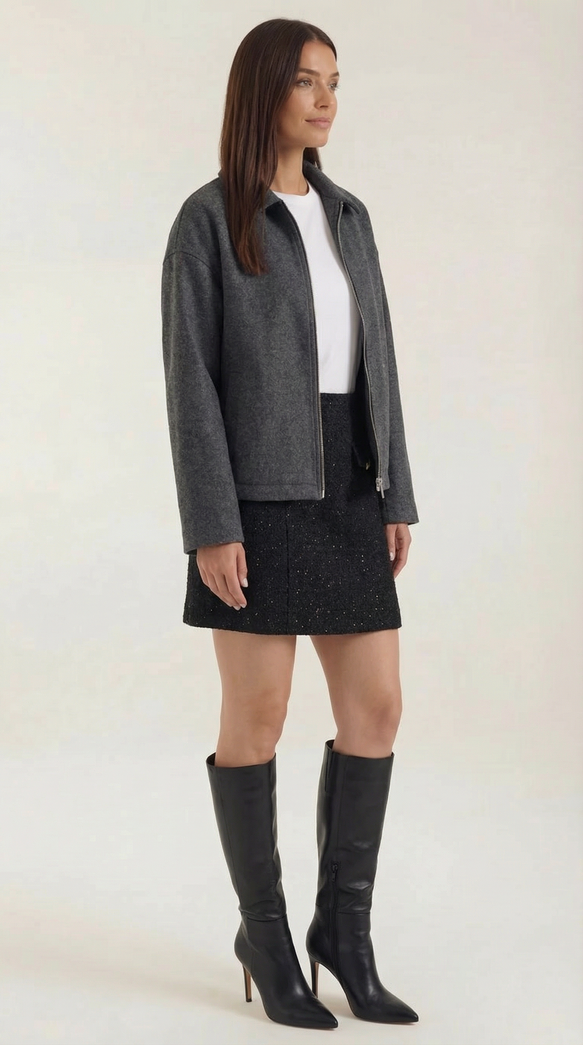 MIRIAM | CHAQUETA CON CIERRE DE CREMALLERA