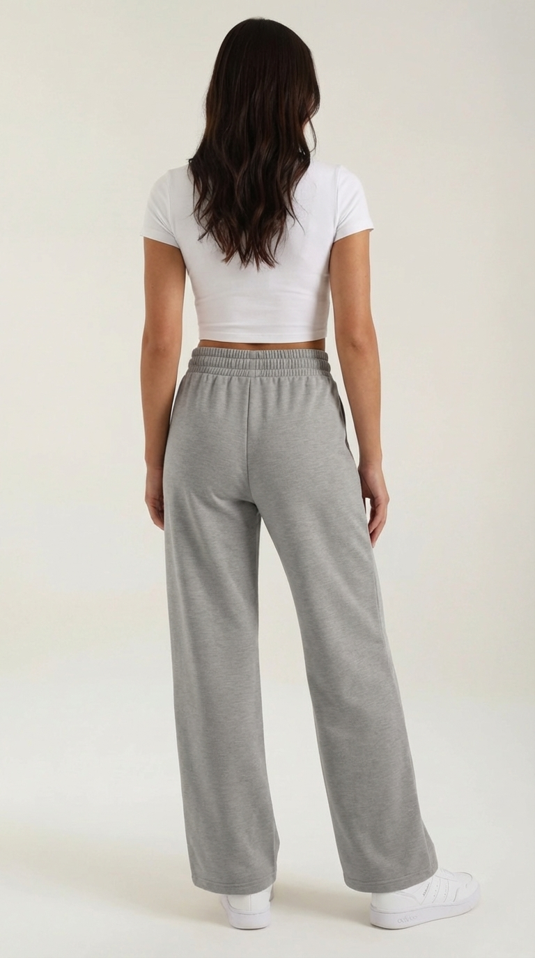 VIRGINIA | PANTALONES DE CHÁNDAL DE PIERNA ANCHA