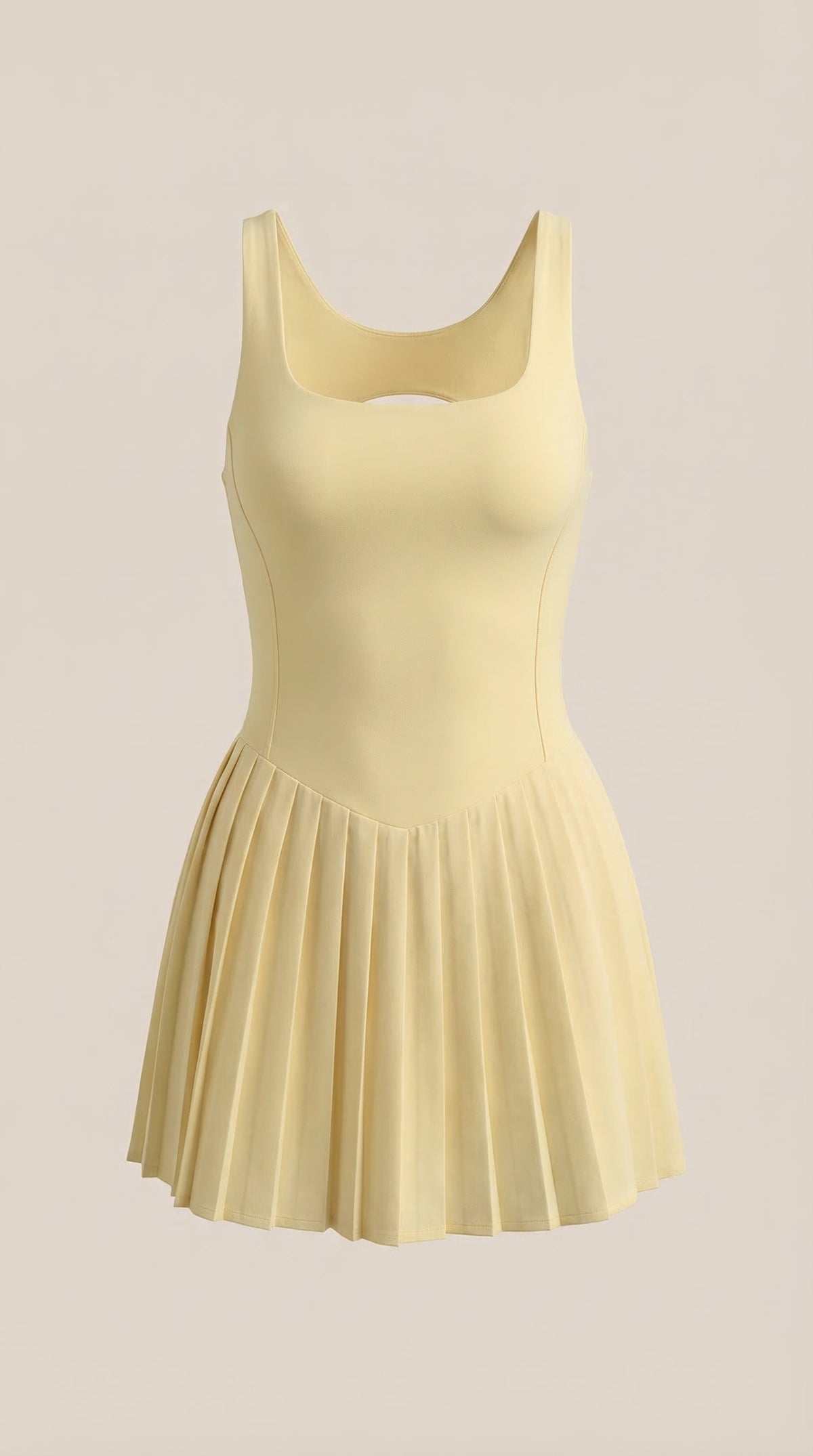 DEIRDRE | VESTIDO CORTO PLISADO