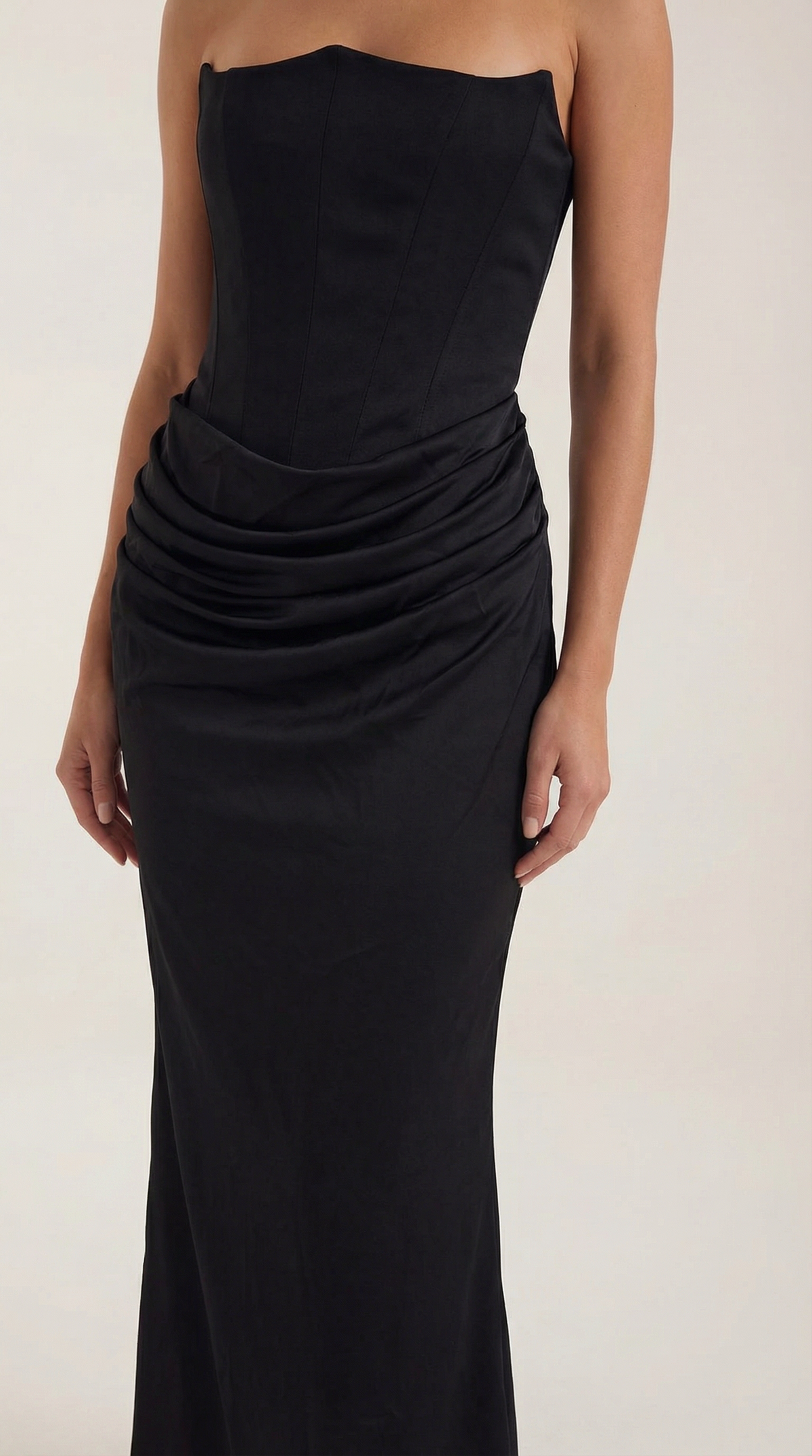 FIORELLA | VESTIDO LARGO CON CORSET