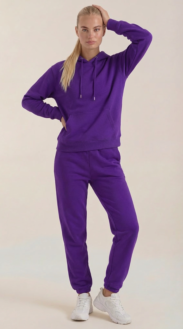 MIRIAM | CONJUNTO CÓMODO DE SUDADERA Y PANTALONES JOGGER