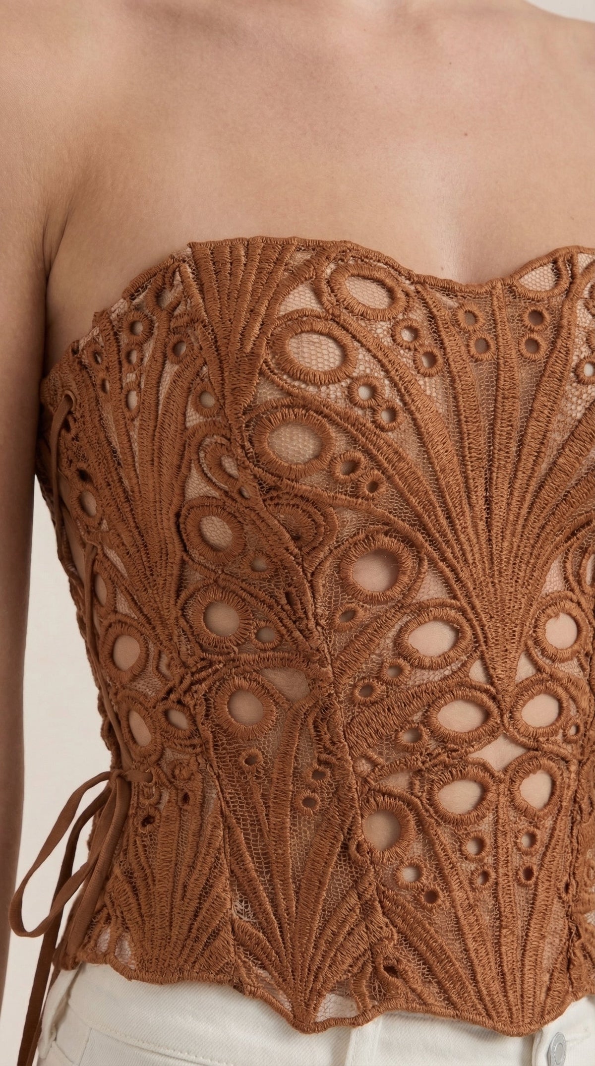 COLETTE | CORSET ELEGANTE SIN TIRANTES