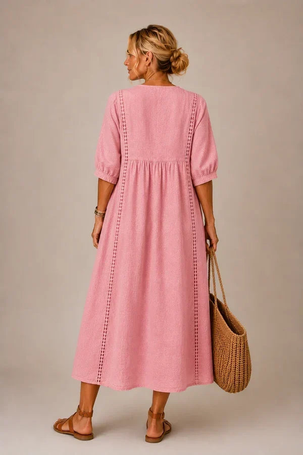 ESTELA | VESTIDO MIDI DE VERANO