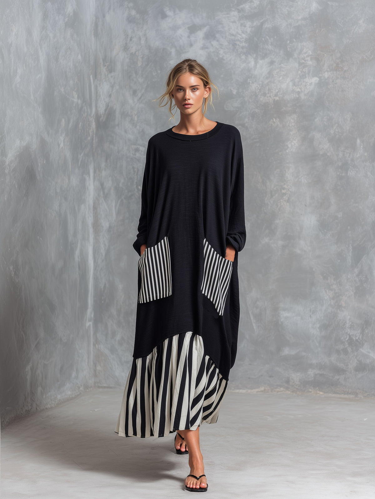 ALBA | VESTIDO LARGO OVERSIZE