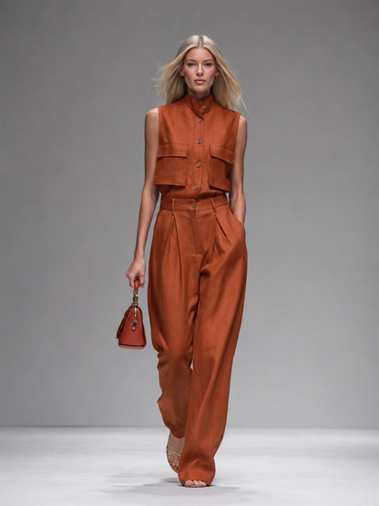 ELISE | TRAJE ELEGANTE DE DOS PIEZAS PARA MUJER