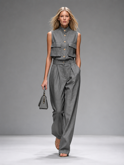 ELISE | TRAJE ELEGANTE DE DOS PIEZAS PARA MUJER
