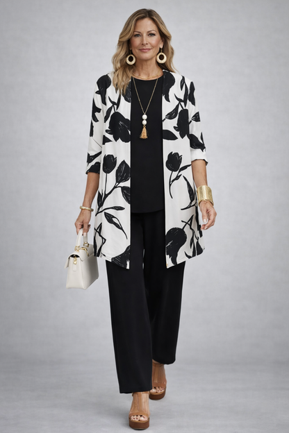 ETHELINE | CONJUNTO ELEGANTE DE 3 PIEZAS