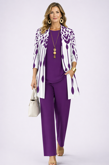 ELAINE | CONJUNTO SOFISTICADO DE 3 PIEZAS