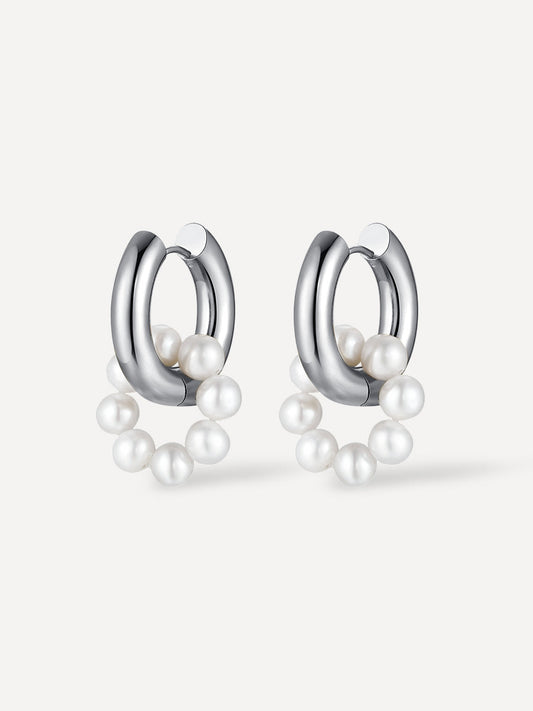 Aros con Perlas