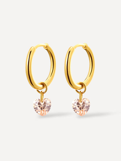 Pendientes Corazón Delicado