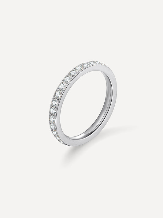 Anillo Radiante de Brillo Claro