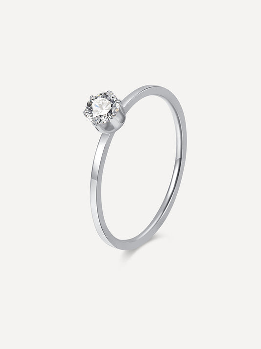 Anillo Brillante Gran Valor