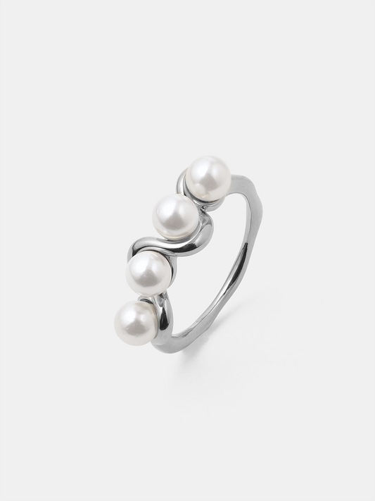 Anillo de Perla Elegante