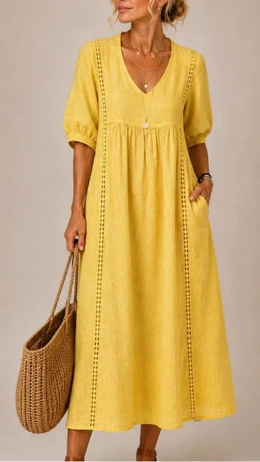 ESTELA | VESTIDO MIDI DE VERANO