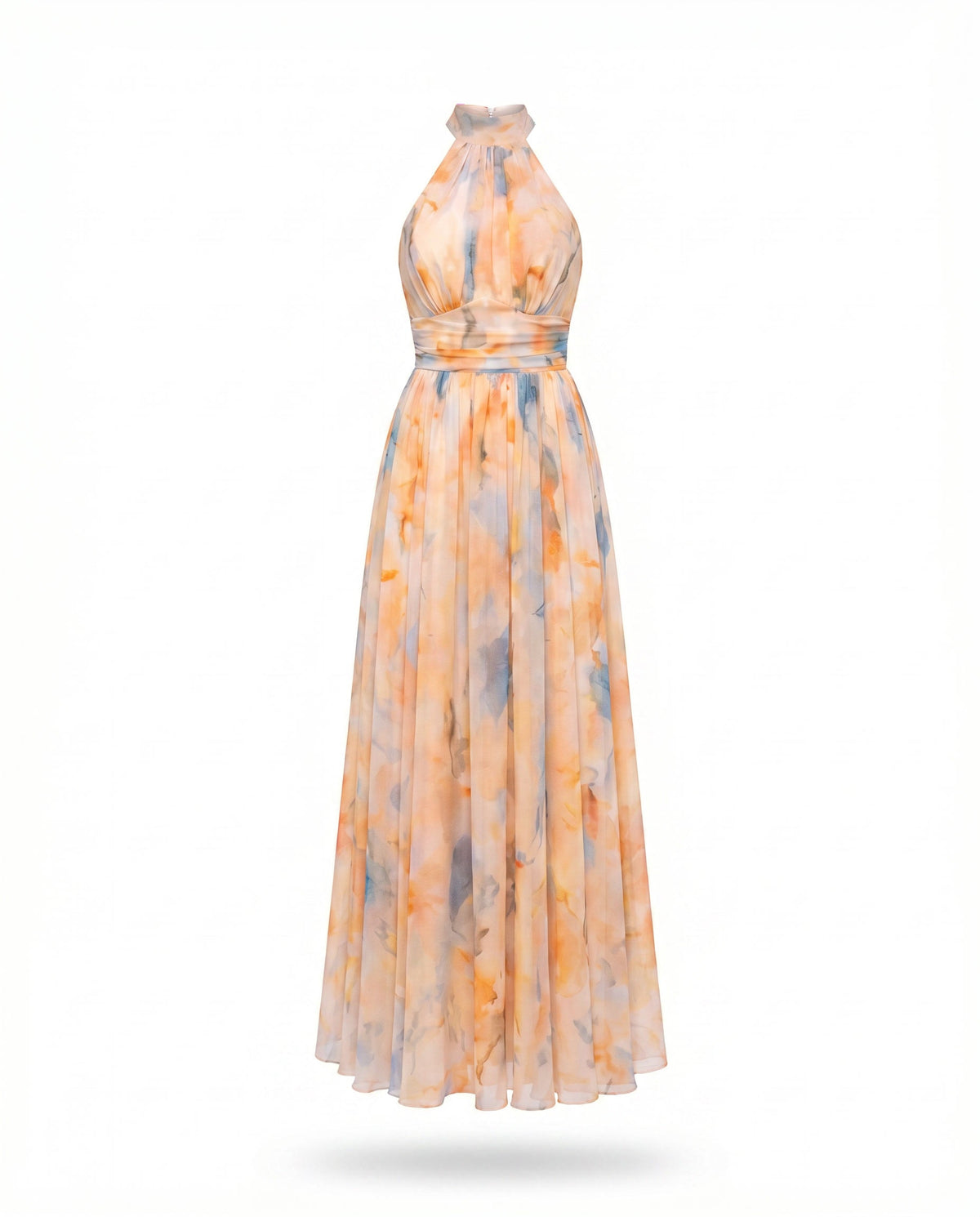 SOFÍA | VESTIDO ELEGANTE CON ESTAMPADO FLORAL DE ACUARELA