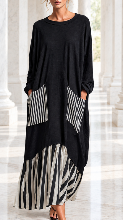 ALBA | VESTIDO LARGO OVERSIZE