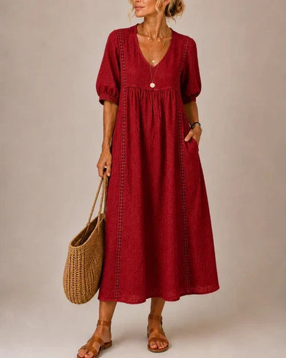 ESTELA | VESTIDO MIDI DE VERANO