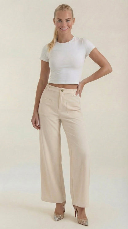 ALLISON | PANTALONES ANCHOS DE PANA