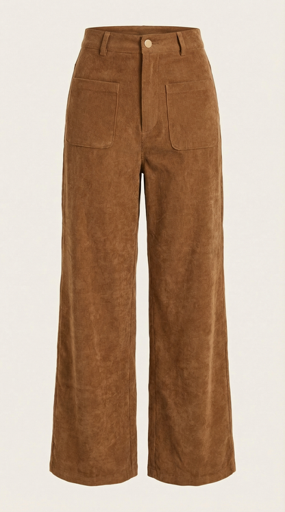 ALLISON | PANTALONES ANCHOS DE PANA
