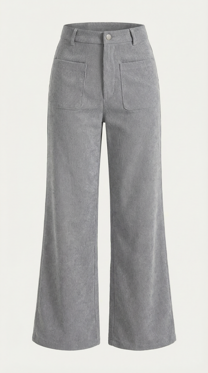 ALLISON | PANTALONES ANCHOS DE PANA