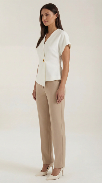 AMELIA | BLUSA CON ESCOTE EN V