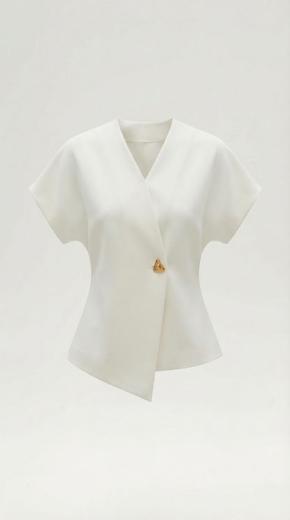 AMELIA | BLUSA CON ESCOTE EN V