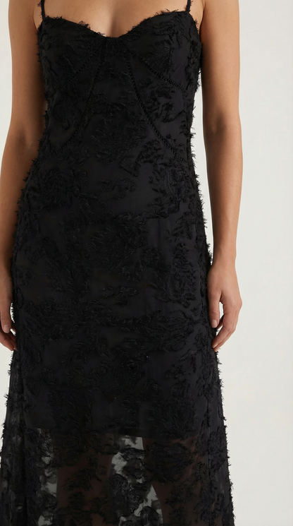 ARABELLE | VESTIDO LARGO DE ENCAJE