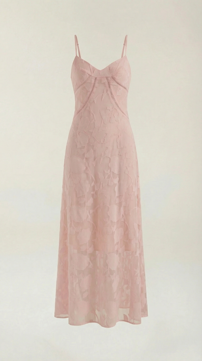 ARABELLE | VESTIDO LARGO DE ENCAJE