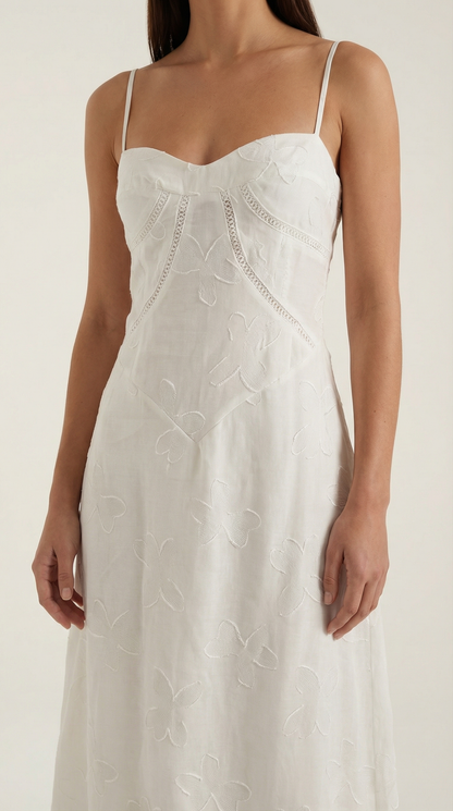 ARABELLE | VESTIDO LARGO DE ENCAJE