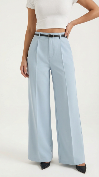 BÉRÉNICE | PANTALONES ANCHOS DE TELA