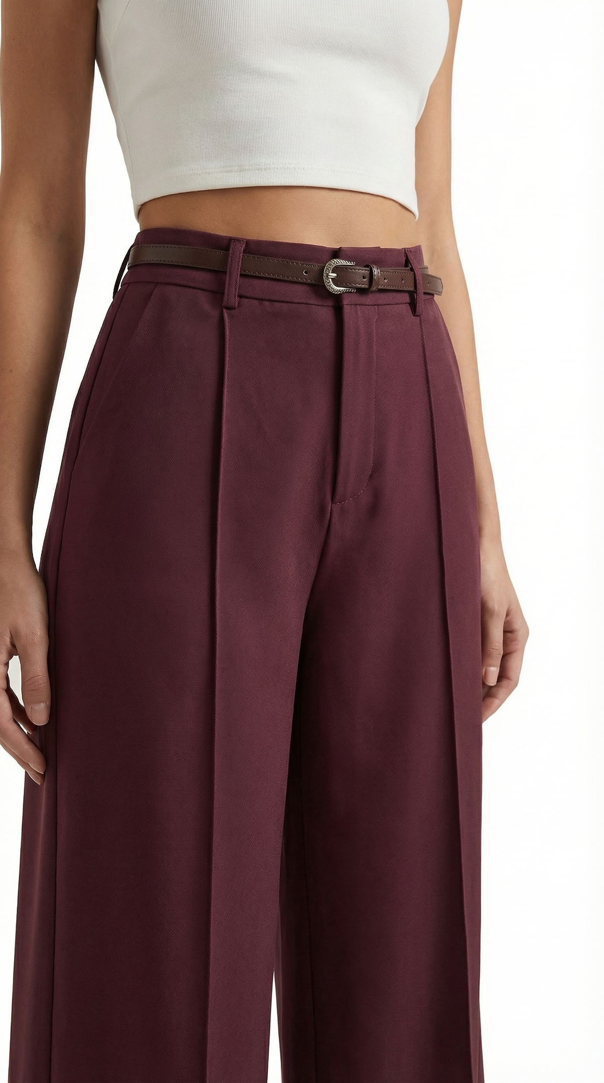 BÉRÉNICE | PANTALONES ANCHOS DE TELA