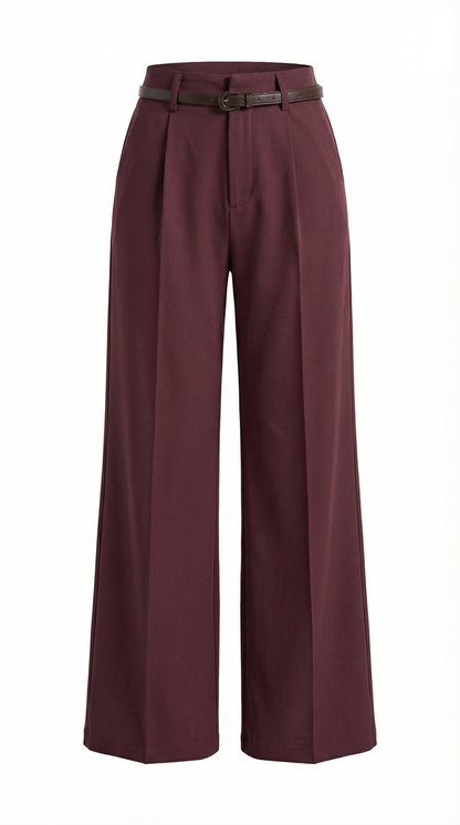 BÉRÉNICE | PANTALONES ANCHOS DE TELA