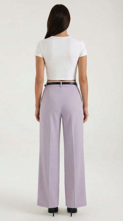 BÉRÉNICE | PANTALONES ANCHOS DE TELA