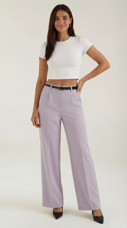 BÉRÉNICE | PANTALONES ANCHOS DE TELA