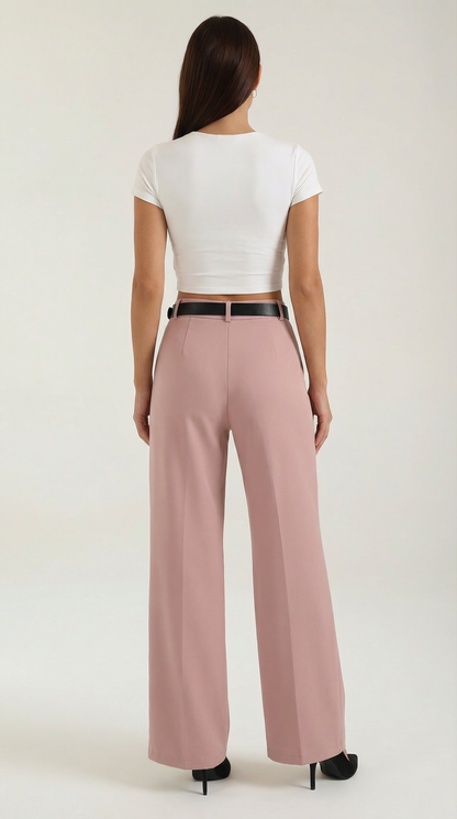 BÉRÉNICE | PANTALONES ANCHOS DE TELA