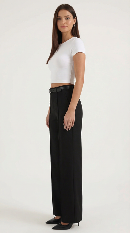 BÉRÉNICE | PANTALONES ANCHOS DE TELA
