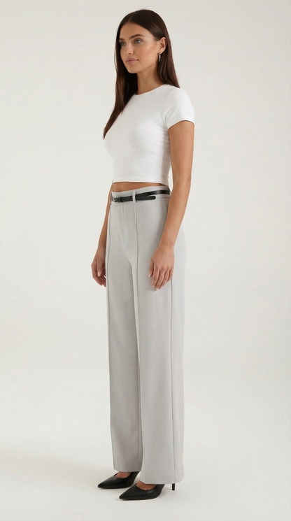 BÉRÉNICE | PANTALONES ANCHOS DE TELA