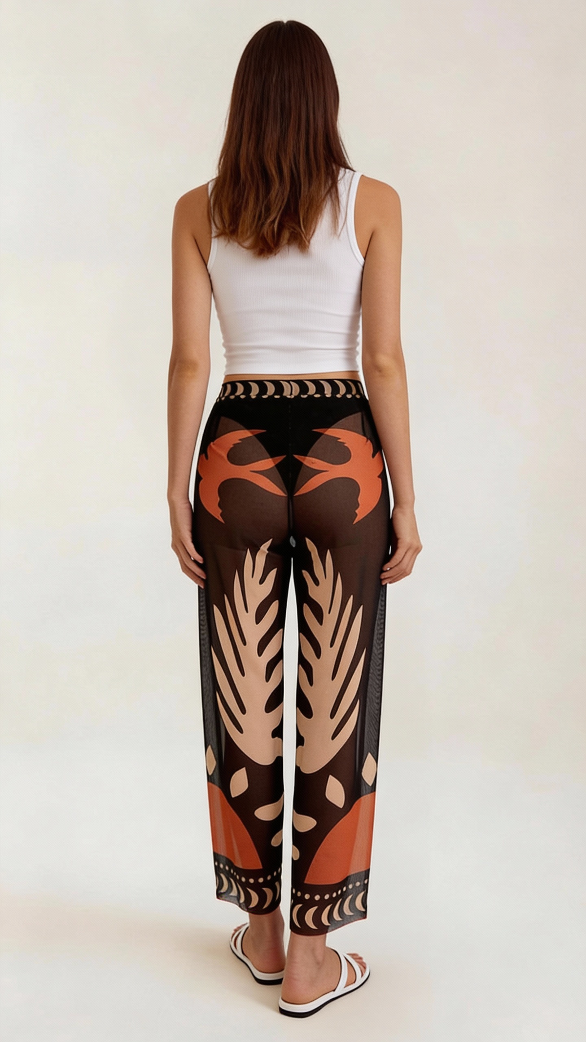 BETH | PANTALONES TRANSPARENTES DE ESTILO BOHO