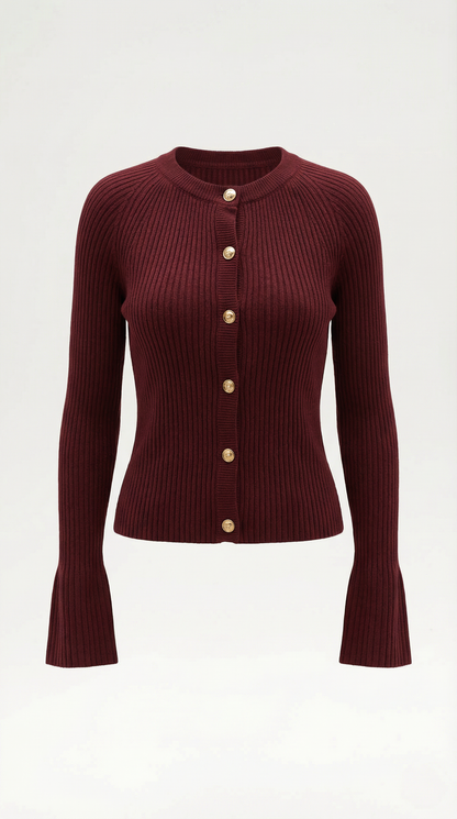 VIVIENNE | JERSEY DE PUNTO CON BOTONES