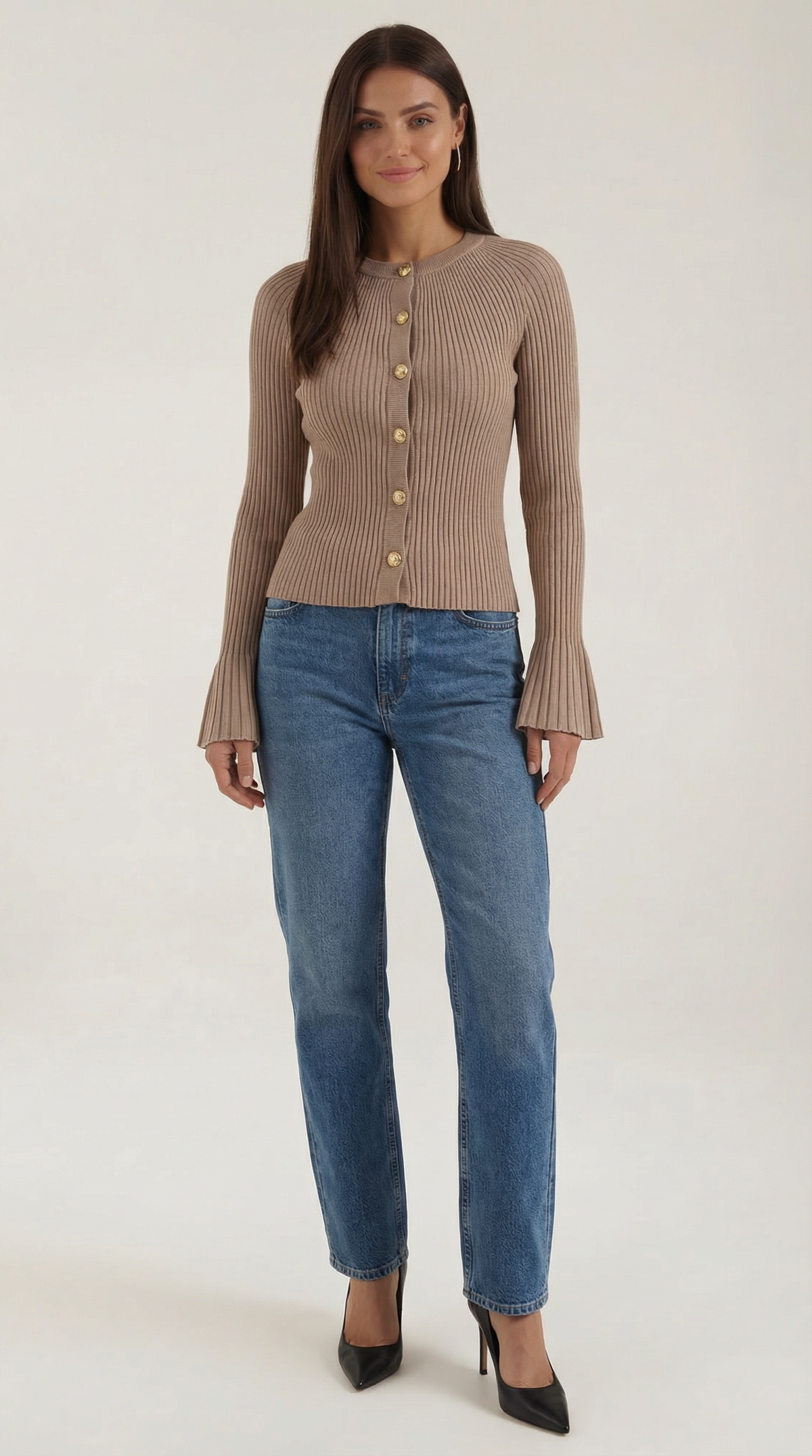 VIVIENNE | JERSEY DE PUNTO CON BOTONES