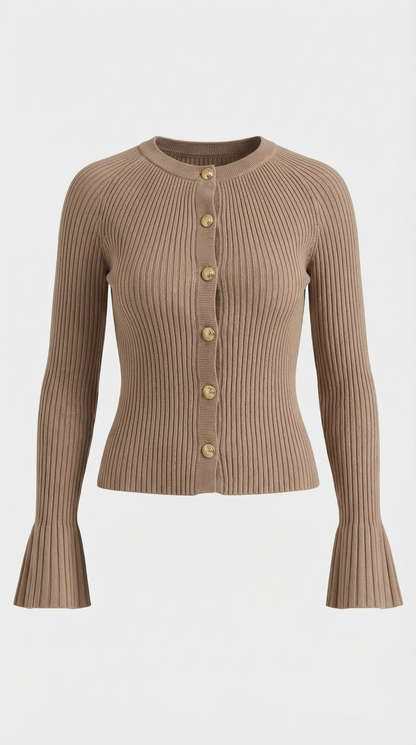 VIVIENNE | JERSEY DE PUNTO CON BOTONES