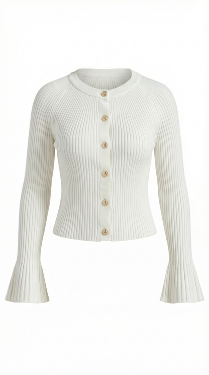 VIVIENNE | JERSEY DE PUNTO CON BOTONES