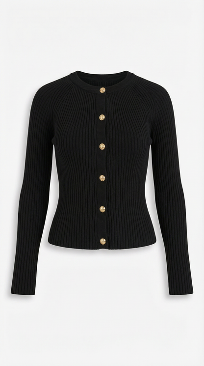VIVIENNE | JERSEY DE PUNTO CON BOTONES