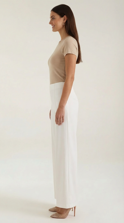 BROOKE | PANTALONES HOLGADOS DE CINTURA MEDIA