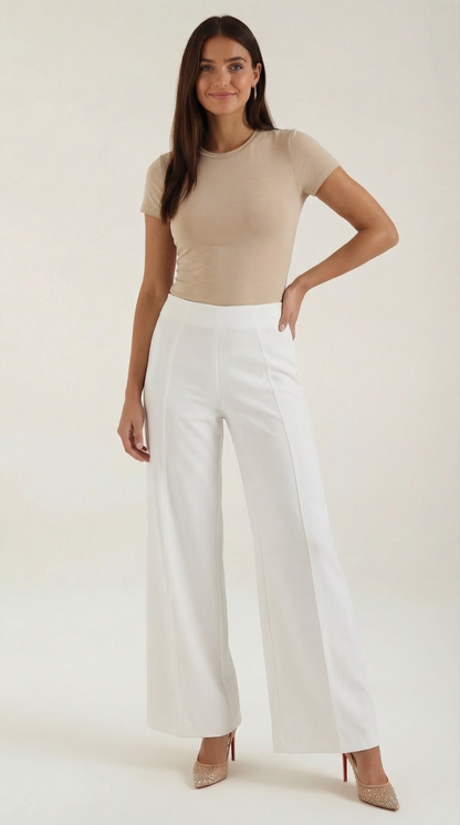 BROOKE | PANTALONES HOLGADOS DE CINTURA MEDIA