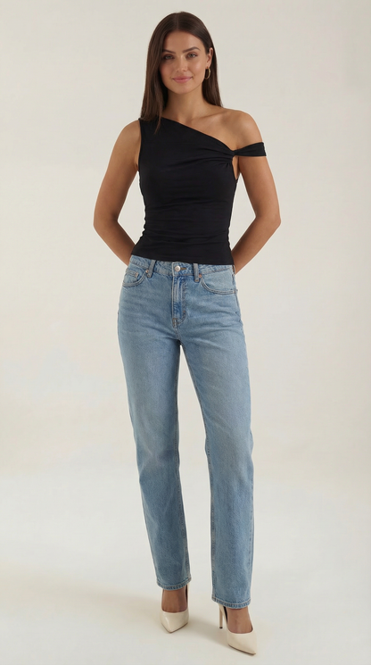 CAROLINA | TOP ASIMETRICO